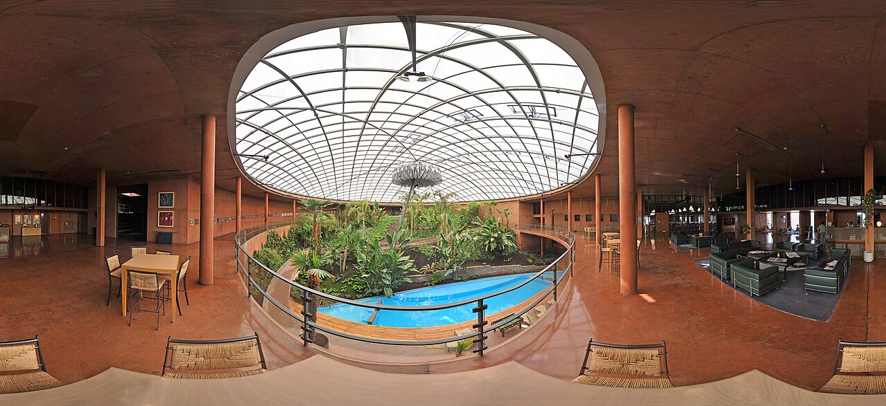 La Residencia, A Belmond Hotel — interior lounge with beamed ceiling and Mediterranean stone character