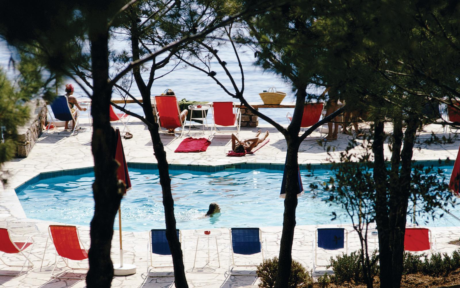 Hotel Il Pellicano — the hero terrace and cliffside pool overlooking the sea at Porto Ercole